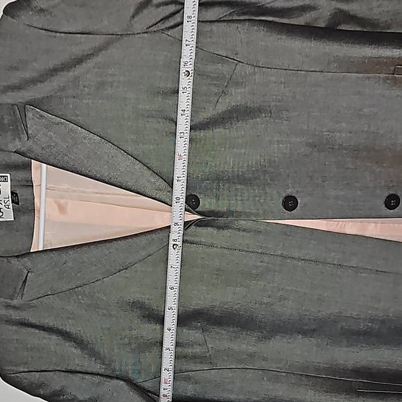 Kasper Gray Comfortable Dress Suit Size Large - Picture 14 of 16